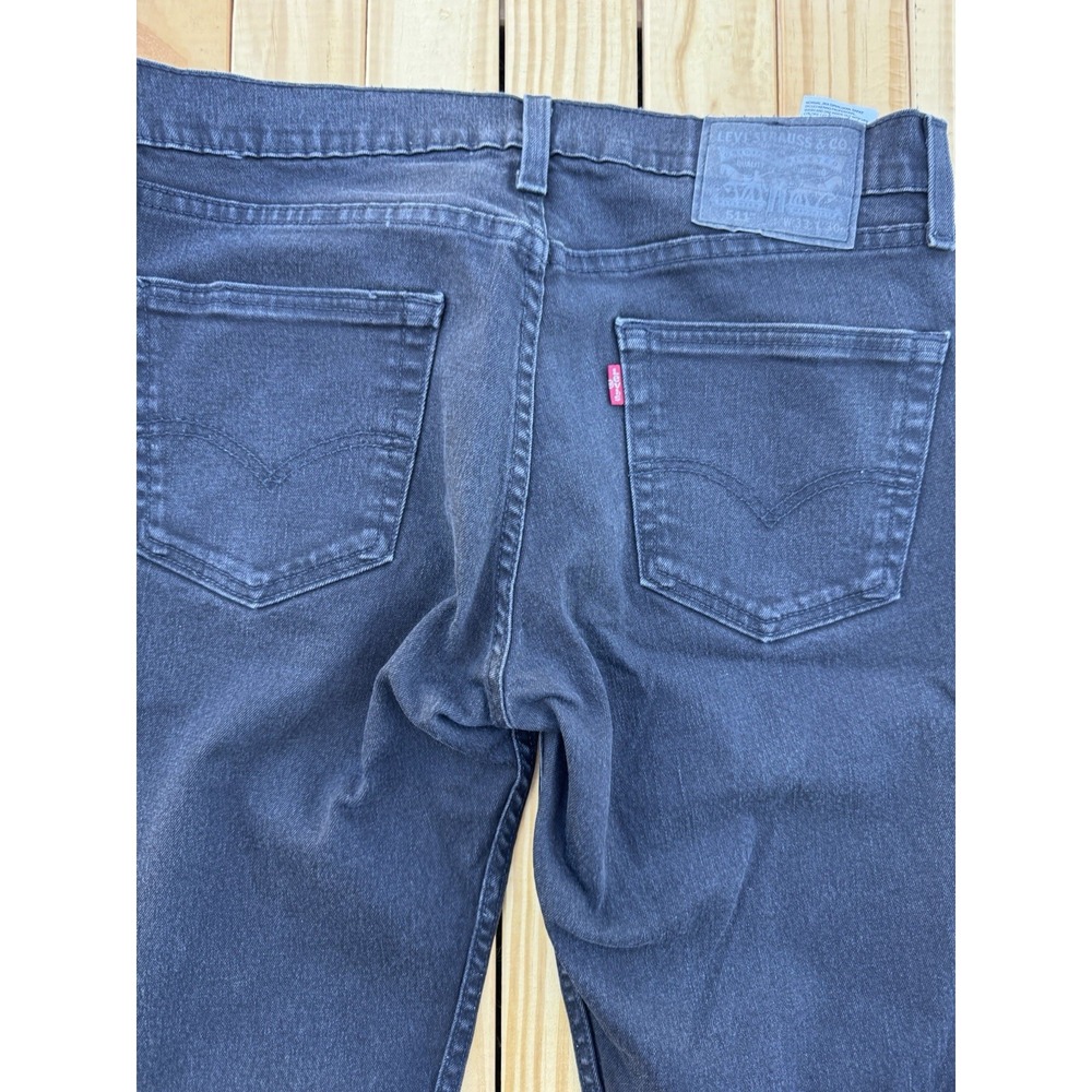 Levi's Vintage 511 slim jeans 33W 30L Levi's Men's Black Wash Jeans - Picture 9 of 11
